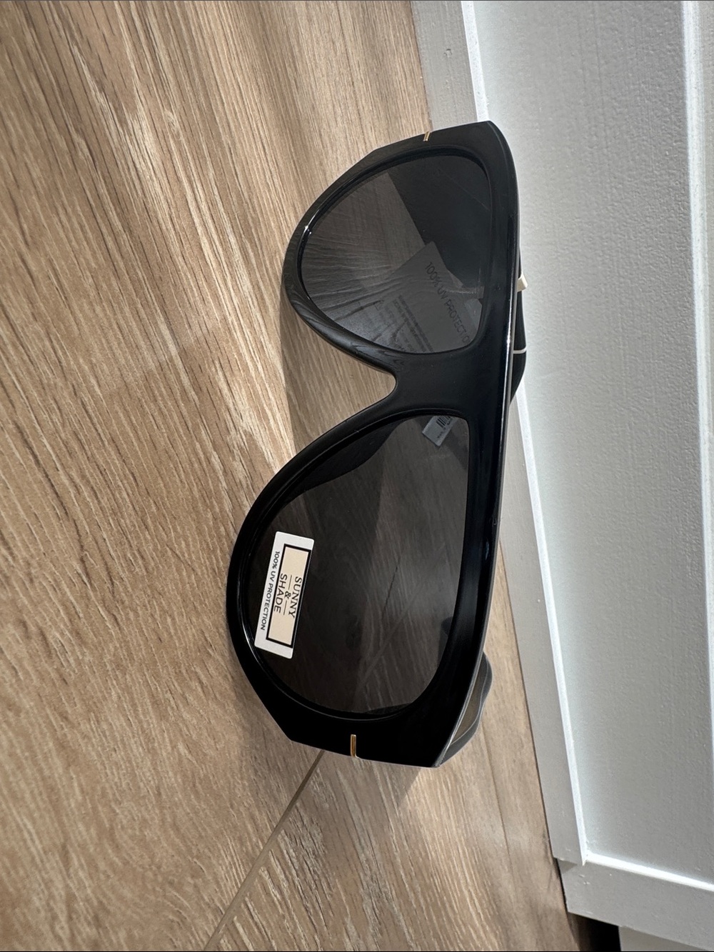 Black Oversized Women's‎ Sunglasses - Fashion Statement Shades